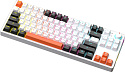 Клавиатура игровая JEGG ZA87 Pro White,black,orange, TNT Yellow (белая)