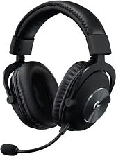Наушники  игровые беспроводные Logitech G PRO X (981-000908), черный