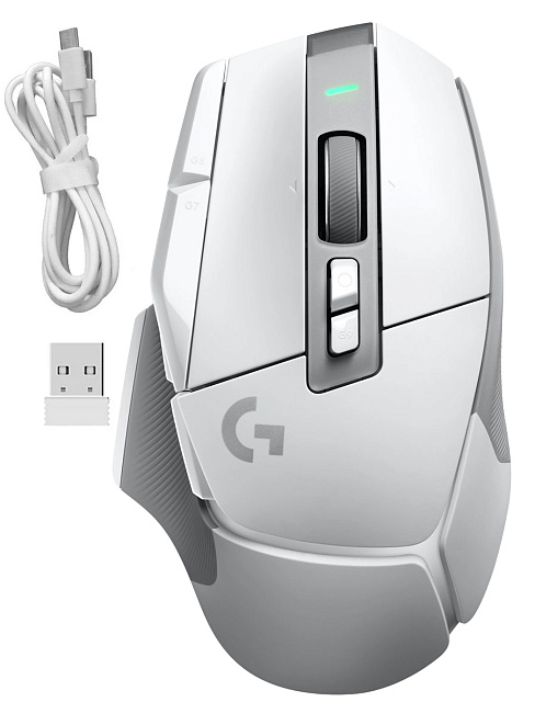 Мышь беспроводная/проводная Logitech G502 X Lightspeed (белая) 910-006228