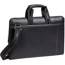 Сумка для ноутбука до 15.6" Сумка Rivacase 8930, кожзам, черный