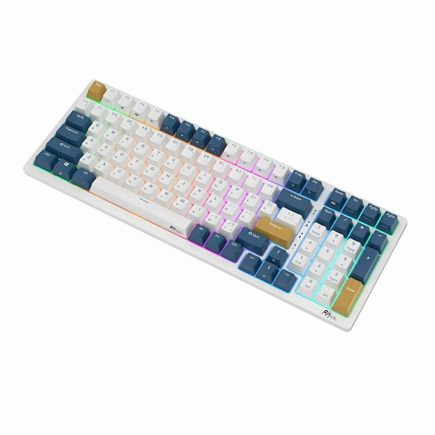 Клавиатура Royal Kludge RK98 Klein blue (USB/2.4 GHz/Bluetoth, RGB, Hot Swap, Brown switch) Китай