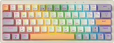 Клавиатура игровая JEGG ZA63 PRO beige,grey,yellow, TNT Yellow (бежевая)