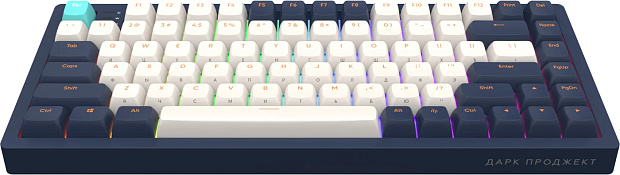 Клавиатура проводная Дарк Проджект KD83A g3ms Sapphire DP-KD-83A-308100-GSP Blue (синяя)