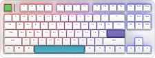 Клавиатура проводная Red Square Alumix TKL Simple g3ms Amber RSQ-20050 (белая)