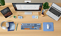 Клавиатура беспроводная Logitech Signature K865 920-012186 (синяя)