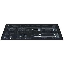 Коврик жаккард Дарк Проджект Landau XL 900x400x4мм (DP-MD-0033)