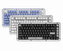 Клавиатура беспроводная Logitech Alto Keys K75M 920-013300 (белая)