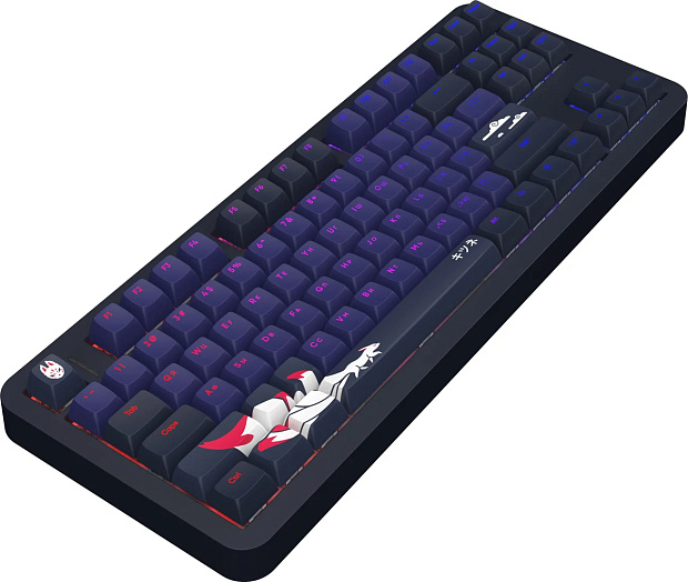 Клавиатура проводная Red Square Alumix TKL Classic Kitsune g3ms Aquamarine RSQ-20051 (черная)