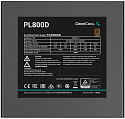 Блок питания Deepcool PL800D(ATX 3.1,800w,PWM 120mm fan,Active PFC+DC to DC, 80+Bronze) RET/Китай 