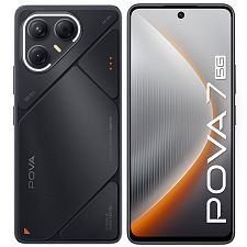 Смартфон Tecno POVA 7 5G 8/256GB Geek Black, LJ7, индустриальный черный
