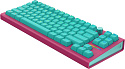 Клавиатура проводная IO by Red Square Type 84 g3ms Sapphire / io283 Ice Cream  (бирюзовая/розовая)
