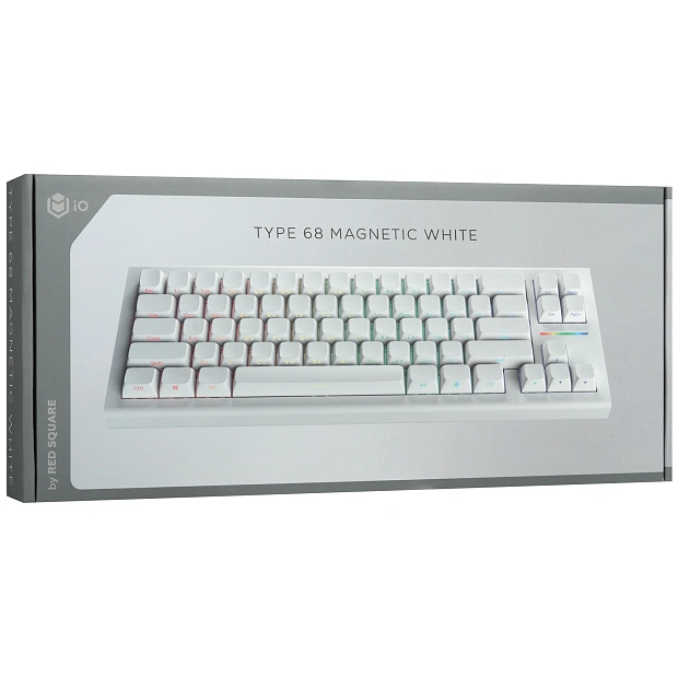 Клавиатура проводная игровая IO by Red Square Type 68 Magnetic io261 (белая)