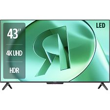 Телевизор Яндекс ТВ Станция Бейсик с Алисой 43", модель YNDX-00074