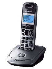 Радиотелефон беспроводной Panasonic KX-TG2511UAM (серый металлик)