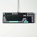 Клавиатура игровая JEGG ZA99 Black Grey GreenTNT Yellow (серая/зеленая)