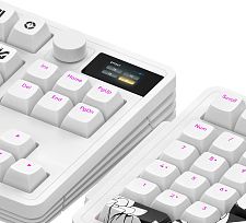 Клавиатура проводная Дарк Проджект KD87A + Numpad g3ms Moonstone DP-KD-87A-000102-GMS (белая)