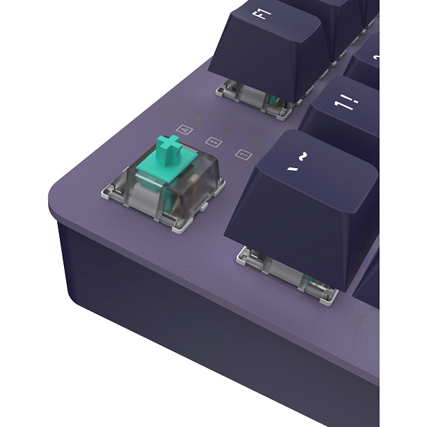 Клавиатура проводная IO by Red Square Typex v2 g3ms Sapphire io215 (фиолетовая)