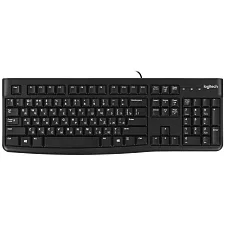 Клавиатура проводная Logitech K120 920-002522 (черная)