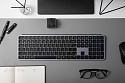 Клавиатура беспроводная утратонкая Keychron B6 Pro B6P-K1-RU (серый космос)