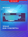 Клавиатура проводная Red Square Keyrox TKL Classic Everfrost g3ms Amber RSQ-20041 (фиолетовая)