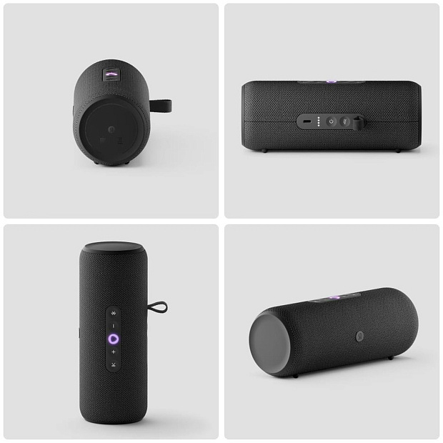 Умная портативная колонка Яндекс Станция Стрит YNDX-00030BLK, черный