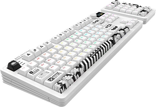 Клавиатура проводная Дарк Проджект KD87A + Numpad g3ms Moonstone DP-KD-87A-000102-GMS (белая)