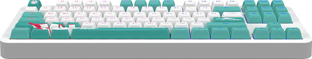 Клавиатура проводная Red Square Alumix TKL Classic Kitsune g3ms Aquamarine RSQ-20052 (белая)