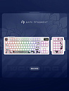 Клавиатура проводная Дарк Проджект KD87A + Numpad g3ms Moonstone DP-KD-87A-000102-GMS (белая)