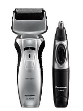Электробритва Panasonic ES-RW30-CM520 и триммер для носа, ушей