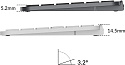 Клавиатура беспроводная ультратонкая Keychron В1 Pro B1P-K1-RU (серый космос)