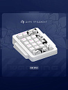 Клавиатура проводная Дарк Проджект KD87A + Numpad g3ms Moonstone DP-KD-87A-000102-GMS (белая)