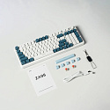Клавиатура игровая JEGG ZA98 White Navy Blue TNT Red (синяя)
