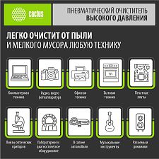 Сжатый воздух для чистки техники Cactus CS-AIR750, 750мл