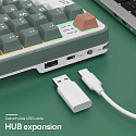 Клавиатура Royal Kludge RK-S98 Camping Chartreuse switch (зеленая + Шартрез свитч) 