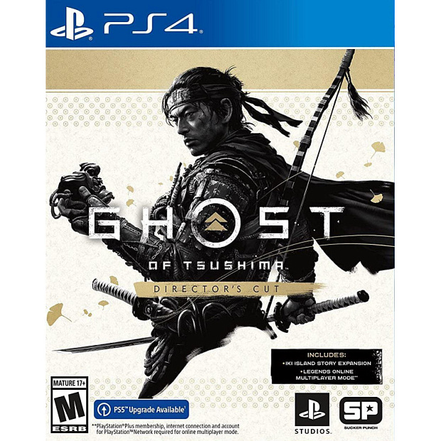 Игра для приставок PlayStation 5. Ghost of Tsushima Director's Cut [PS5] (EU pack, RU version)