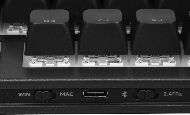Клавиатура беспроводная Red Square Alumix TKL Satori g3ms Jade RSQ-20067 (черная)