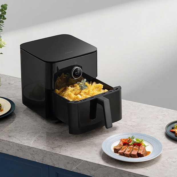 Аэрофритюрница Xiaomi Smart Air Fryer 6.5L, MAF10, BHR7357EU (черная)