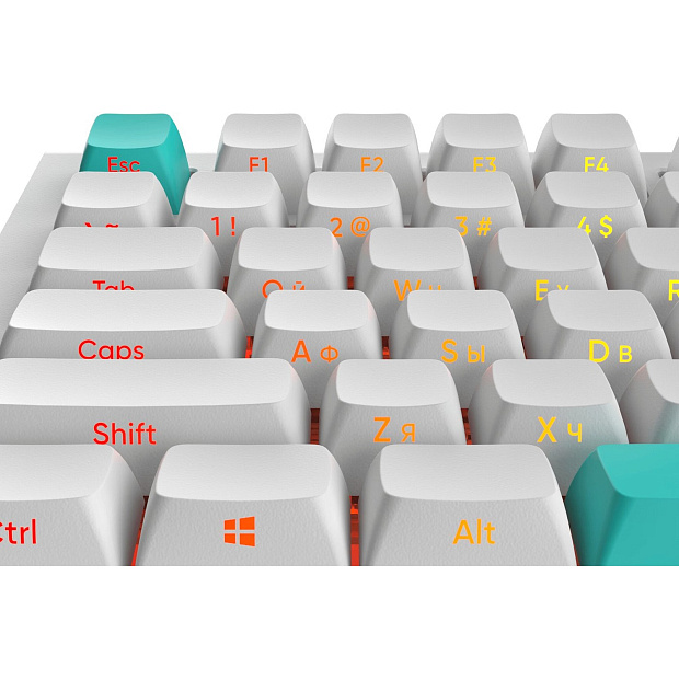 Клавиатура беспроводная IO by Red Square Type 84 Pro g3ms Aquamarine io2011 (белая)
