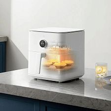 Аэрофритюрница Xiaomi Smart Air Fryer 6.5L, MAF10, BHR7358EU (белая)