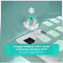 Клавиатура проводная IO by Red Square Typex v2 g3ms Sapphire io214 (мятная)