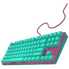 Клавиатура проводная IO by Red Square Typex v2 g3ms Sapphire io211 (бирюзовая/розовая)