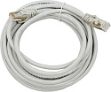 Интернет кабель (патч-корд) FTP Cablexpert PP6-5M, кат.6, 5м, литой, многожильный, серый