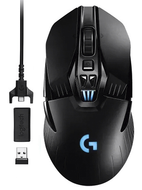 Мышь игровая проводная/беспроводная Logitech G903 Lightspeed, 910-005676 (черная)