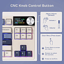 Клавиатура Royal Kludge RK S85 Horizon Blue Beige switch (голубая)