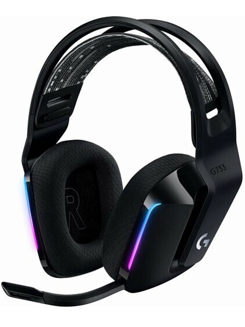 Наушники игровые беспроводные Logitech G733 (черные) 981-000866