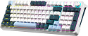 Клавиатура игровая JEGG ZA98 White Navy Blue TNT Red (синяя)