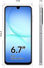 Смартфон Samsung Galaxy A17 4G 8GB/256GB, серый