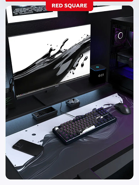 Клавиатура игровая проводная Red Square Alumix TKL Equinox v2 g3ms Sapphire RSQ-20065 (черная)