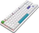 Клавиатура проводная Red Square Alumix TKL Simple g3ms Amber RSQ-20050 (белая)