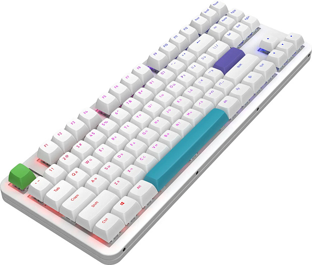 Клавиатура проводная Red Square Alumix TKL Simple g3ms Amber RSQ-20050 (белая)